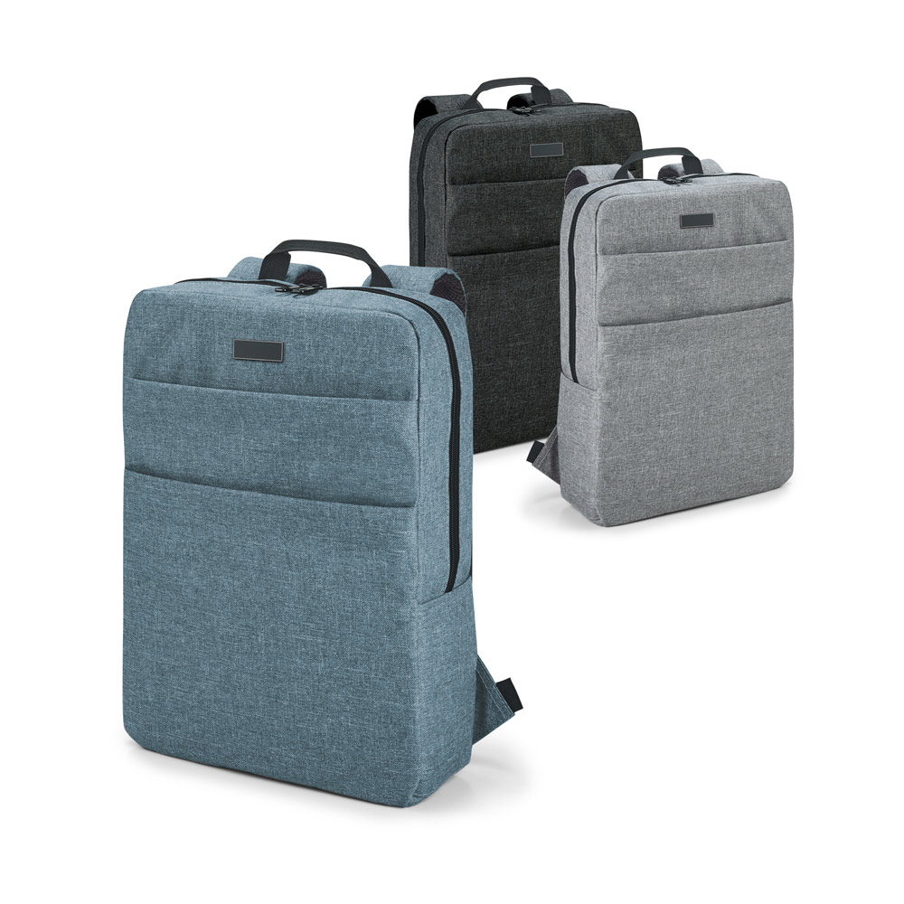 Mochila para notebook 15'6'' em 600D de alta densidade com placa para personalização 10 L