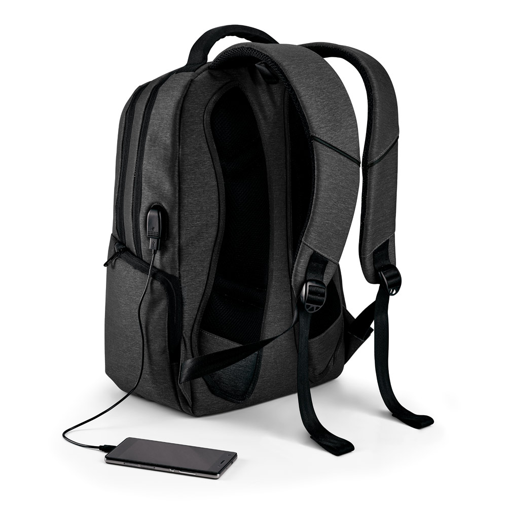 Mochila para notebook 17'' em Nylon 2Tone impermeável 26 L