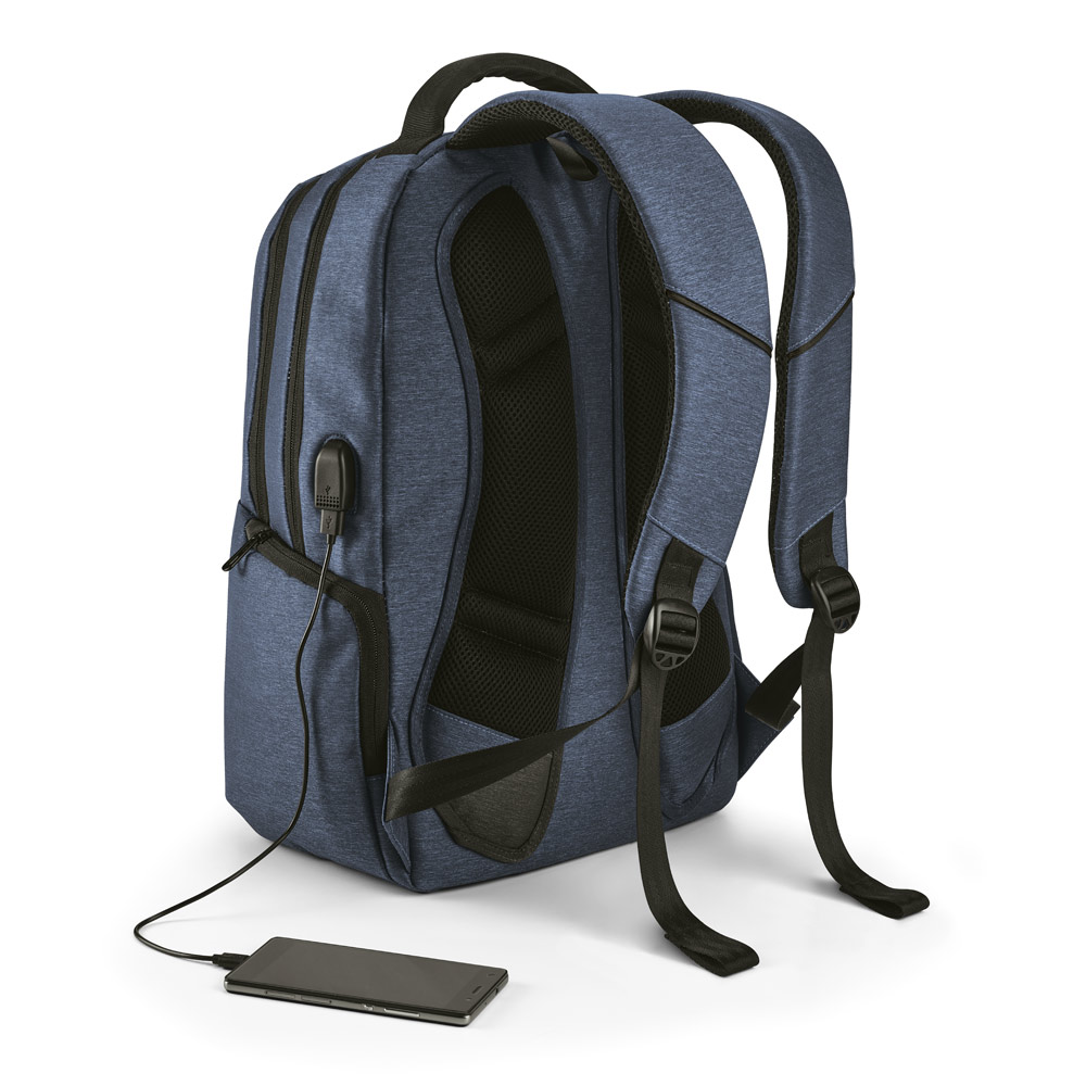 Mochila para notebook 17'' em Nylon 2Tone impermeável 26 L