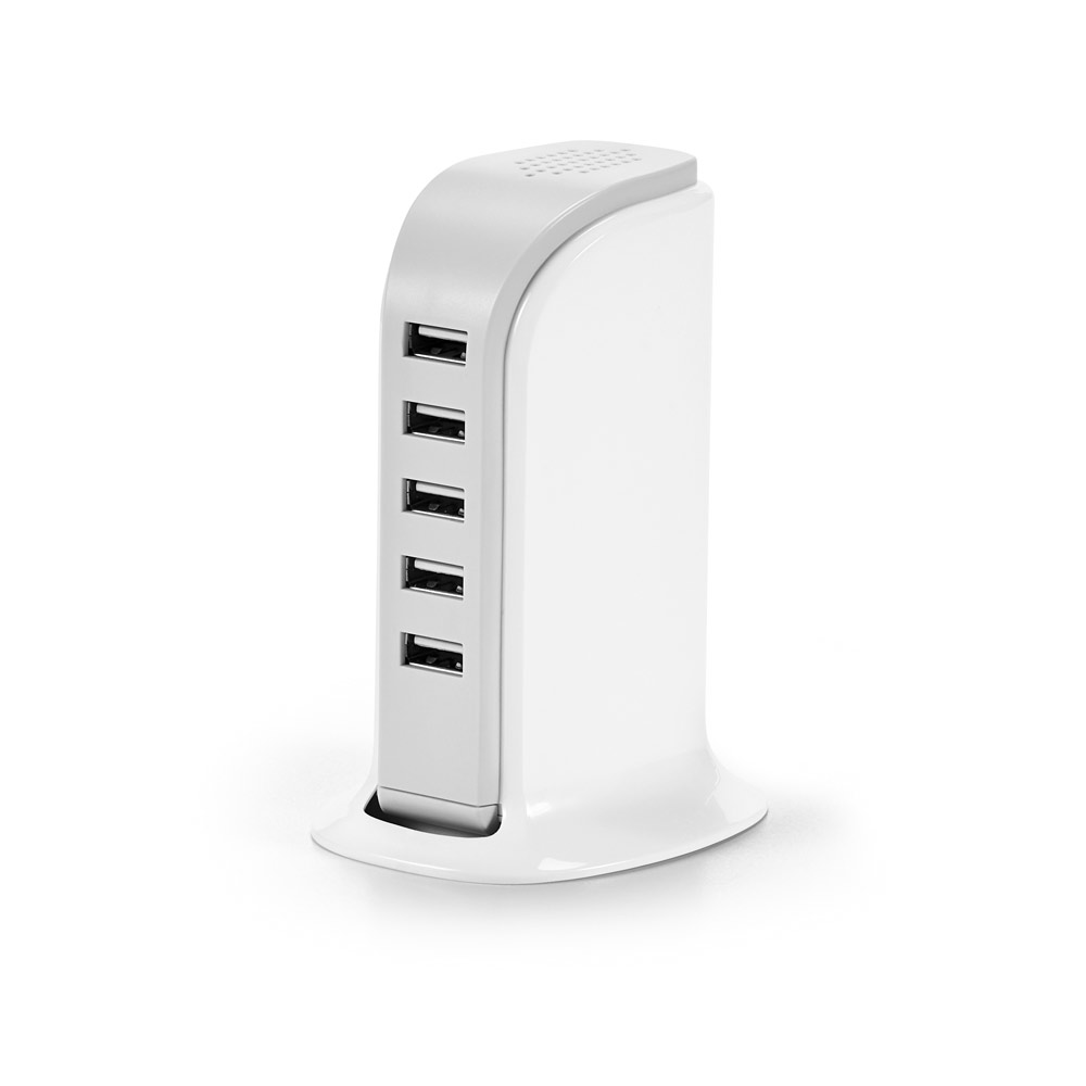 Estação de carregamento USB em ABS