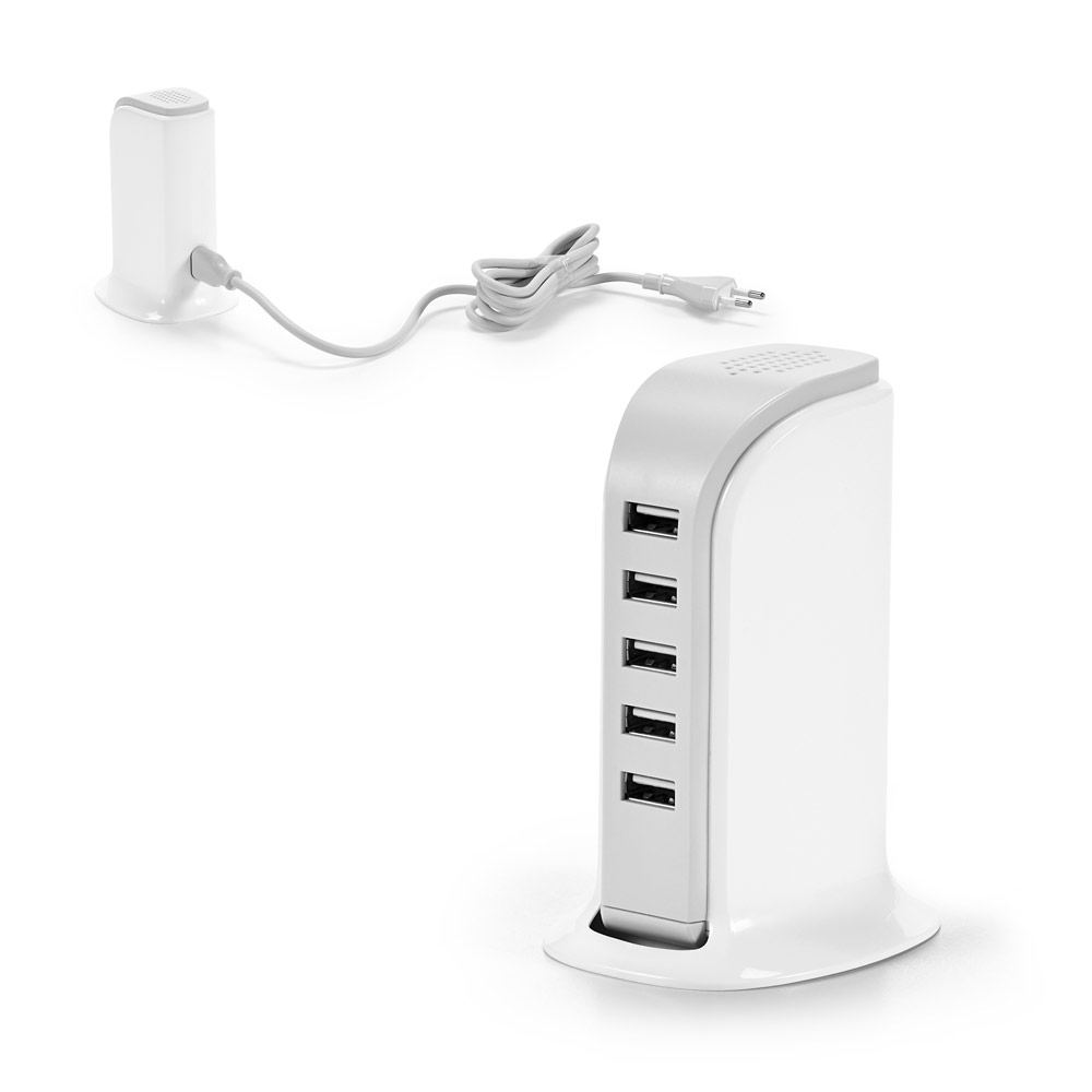 Estação de carregamento USB em ABS