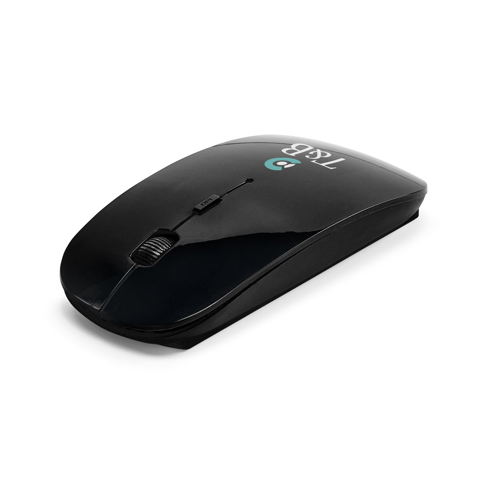 Mouse wireless 2'4G em ABS 100% reciclado