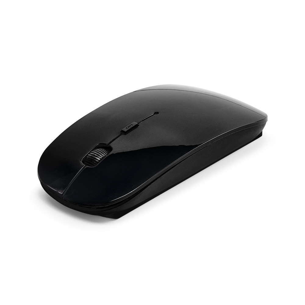 Mouse wireless 2'4G em ABS 100% reciclado