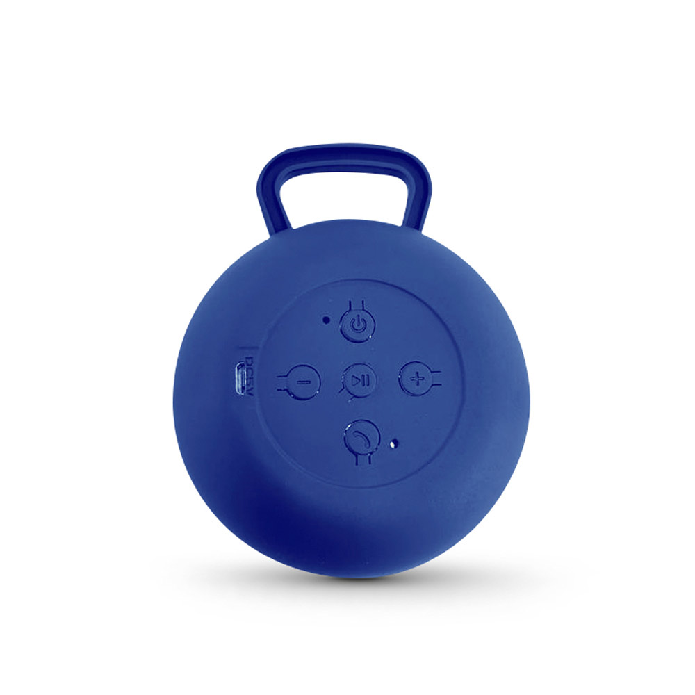 Caixa de som em ABS e tecido em poliéster com microfone e autonomia de 3h