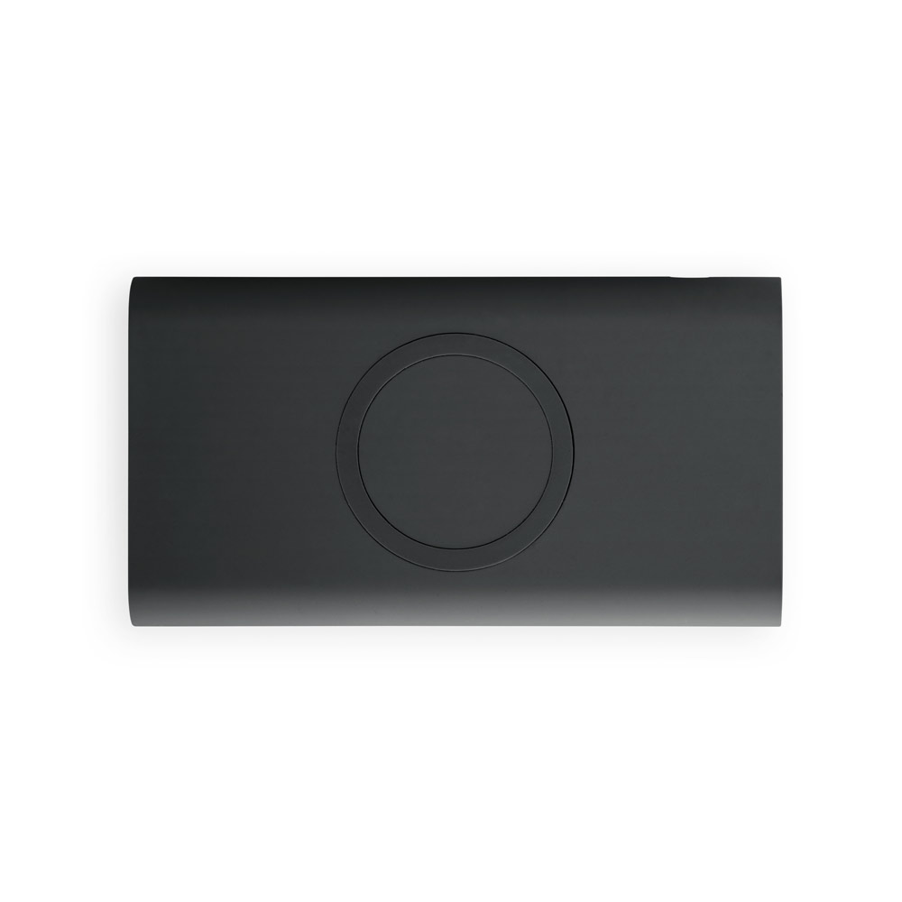 Bateria portátil por indução (wireless) super-rápido em ABS e capacidade de 10 000 mAh