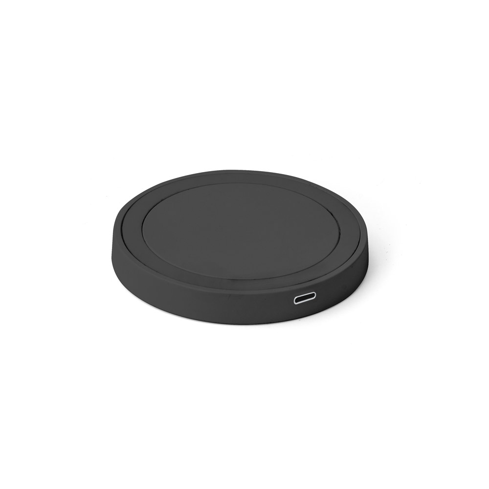 Carregador por indução (wireless) super-rápido em ABS e silicone 15W