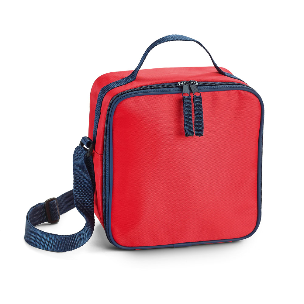 Bolsa térmica em 600D com bolso interior em tela mesh