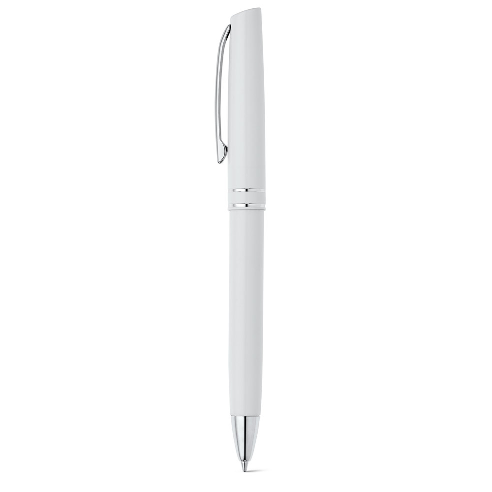 Caneta Esferográfica em alumínio com escrita em preto