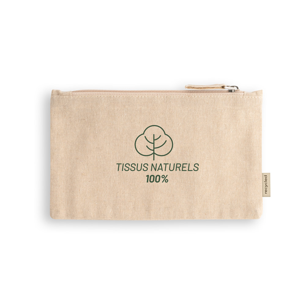 Bolsa multifunções em 70% algodão reciclado e 30% poliéster reciclado (140 g/m²)