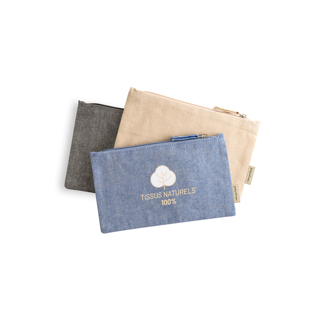 Bolsa multifunções em 70% algodão reciclado e 30% poliéster reciclado (140 g/m²)