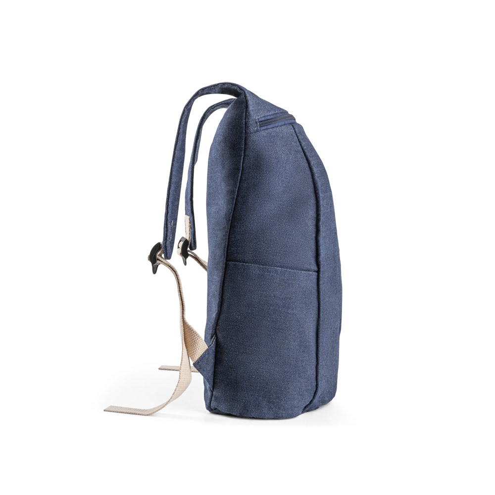 Mochila casual em denim reciclado (300 g/m²)