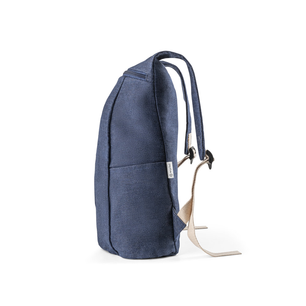 Mochila casual em denim reciclado (300 g/m²)