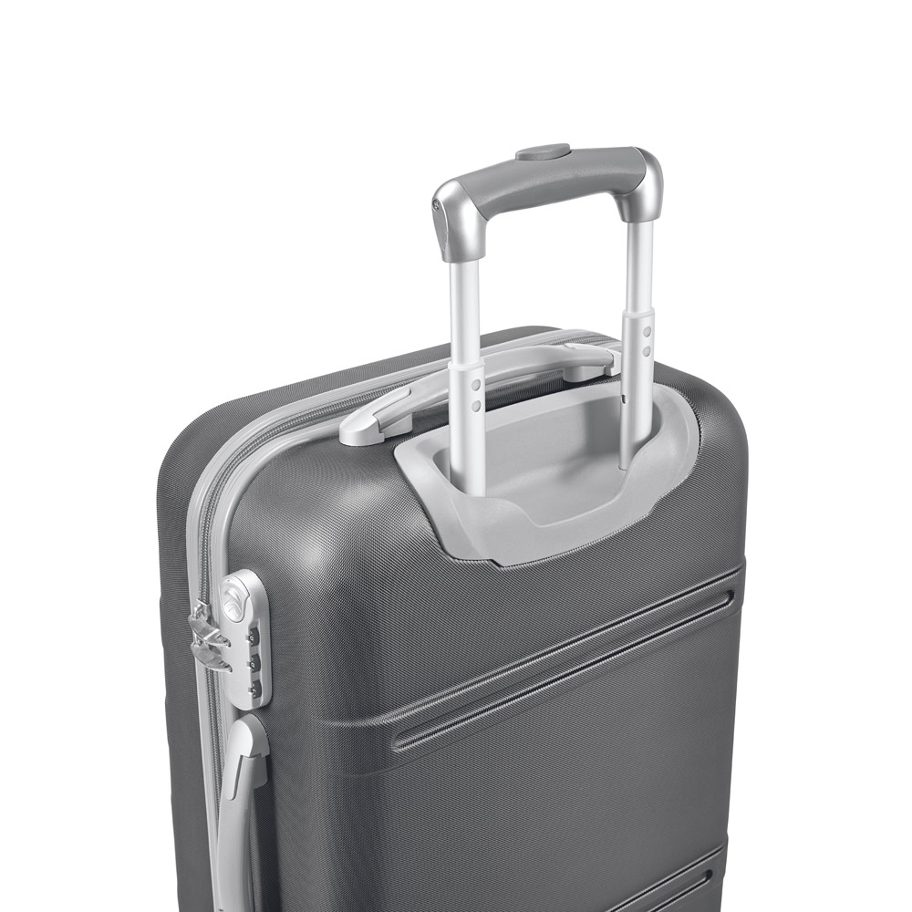 Mala de viagem executivo em ABS com interior forrado 36 L