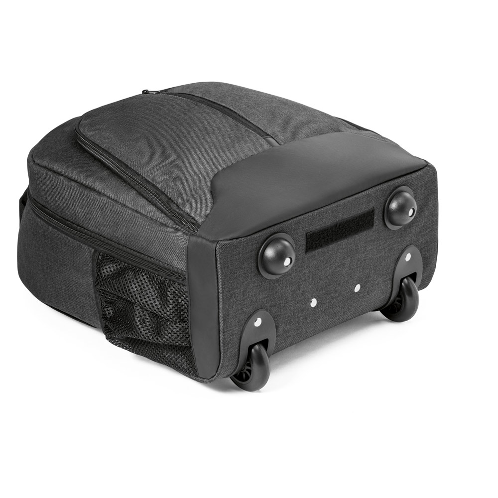 Mochila trolley para notebook 15'6'' em 600D de alta densidade e poliéster 600D impermeável 21 L