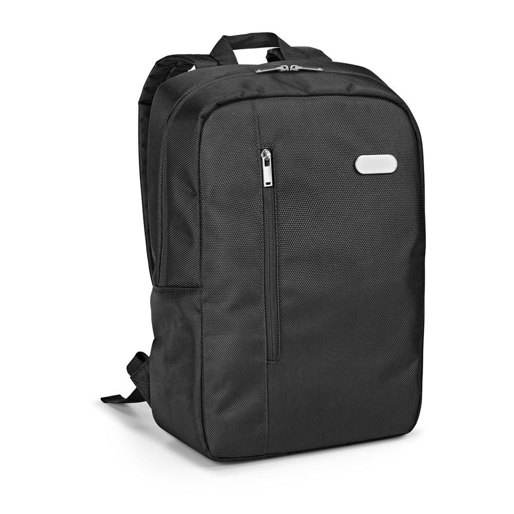 Mochila para notebook 14'' em 1680D e 300D com placa para personalização 12 L