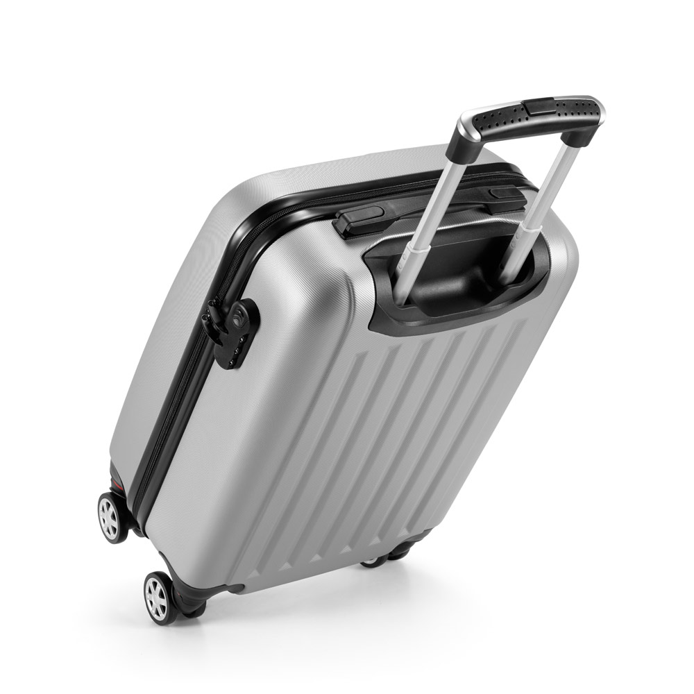 Mala de viagem executivo em ABS com interior forrado 37 L