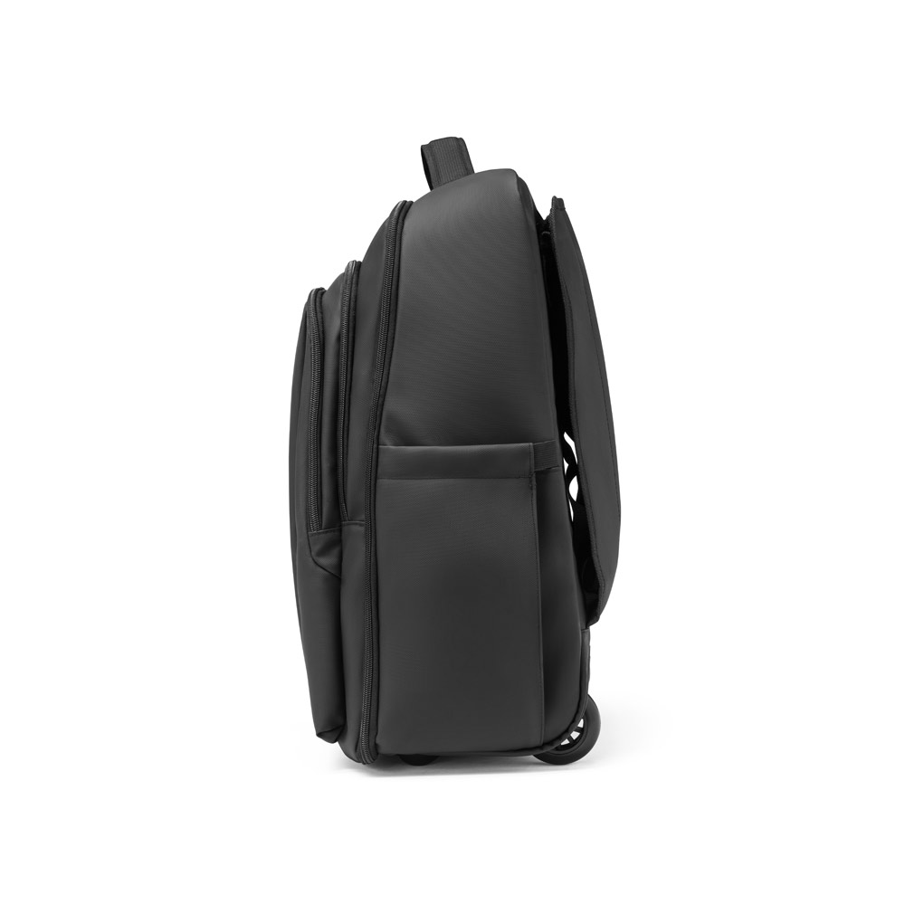Mochila trolley em 900D com revestimento resistente à água, com bolso para 17'3" 28 L