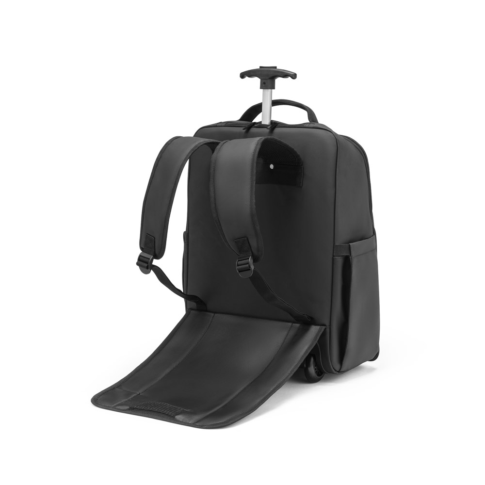 Mochila trolley em 900D com revestimento resistente à água, com bolso para 17'3" 28 L