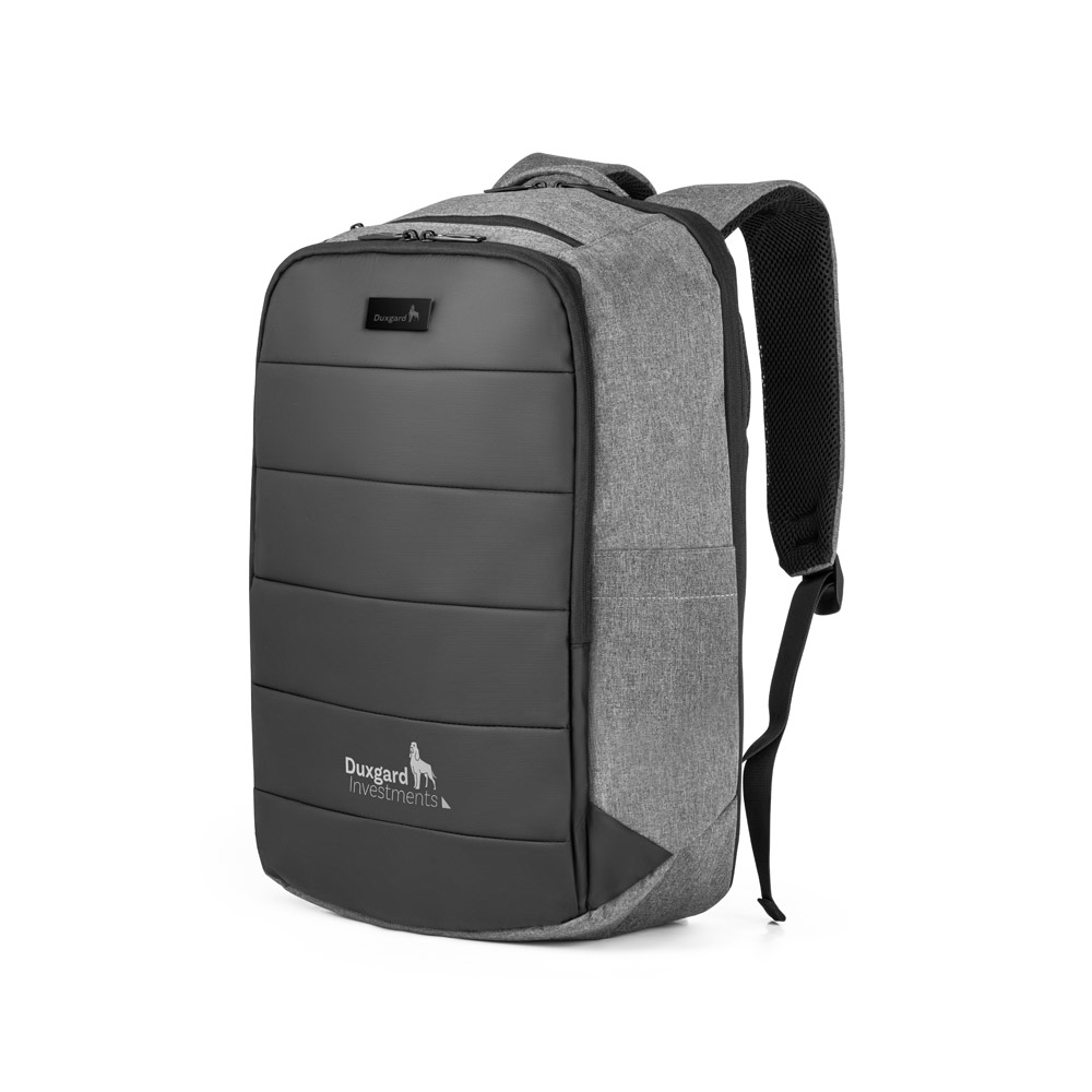 Mochila para notebook em 300D de alta densidade, com divisória para notebook 17" 21 L