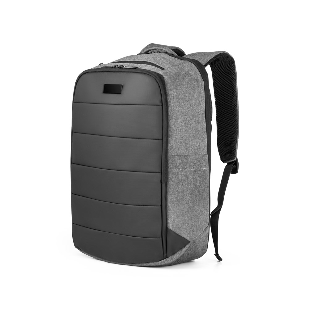 Mochila para notebook em 300D de alta densidade, com divisória para notebook 17" 21 L