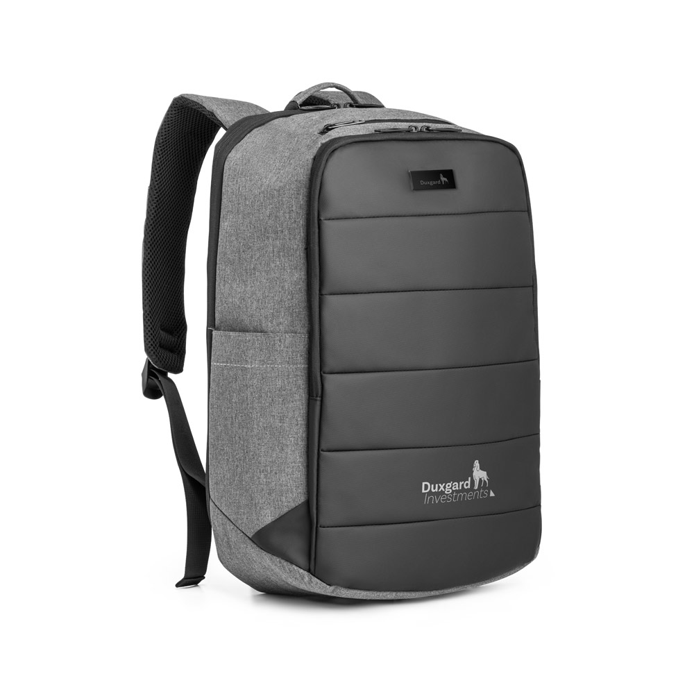 Mochila para notebook em 300D de alta densidade, com divisória para notebook 17" 21 L