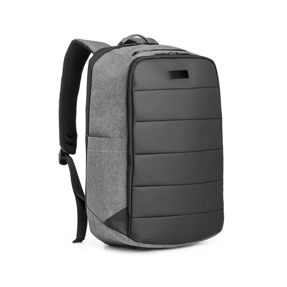 Mochila para notebook em 300D de alta densidade, com divisória para notebook 17" 21 L