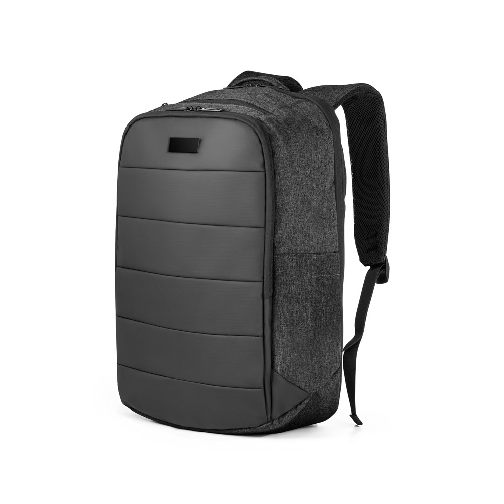 Mochila para notebook em 300D de alta densidade, com divisória para notebook 17" 21 L