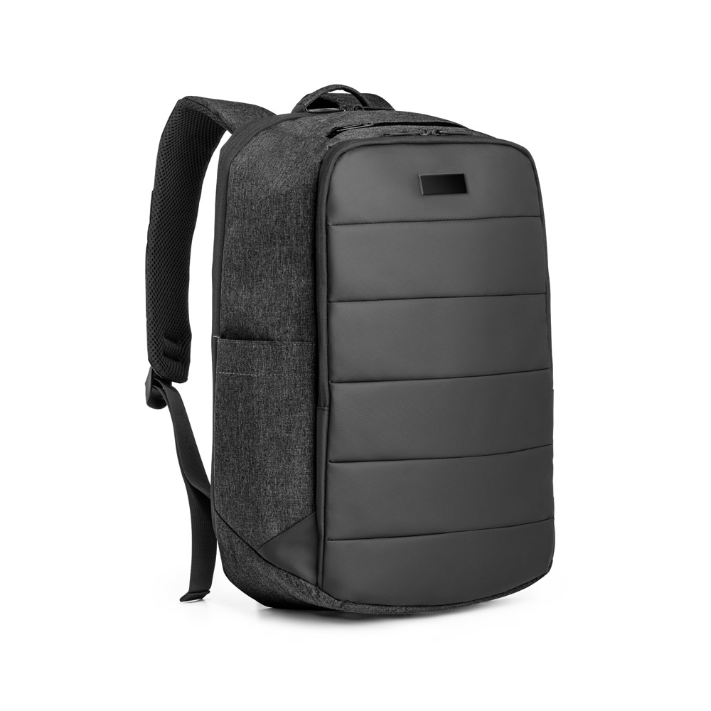 Mochila para notebook em 300D de alta densidade, com divisória para notebook 17" 21 L