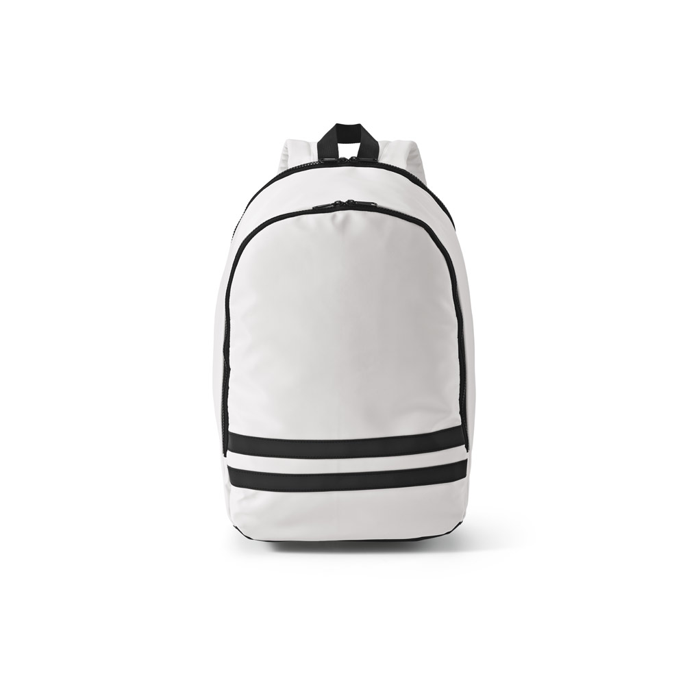 Mochila em poliéster reciclado 290T 3 sarja com compartimento para notebook 15" 18 L