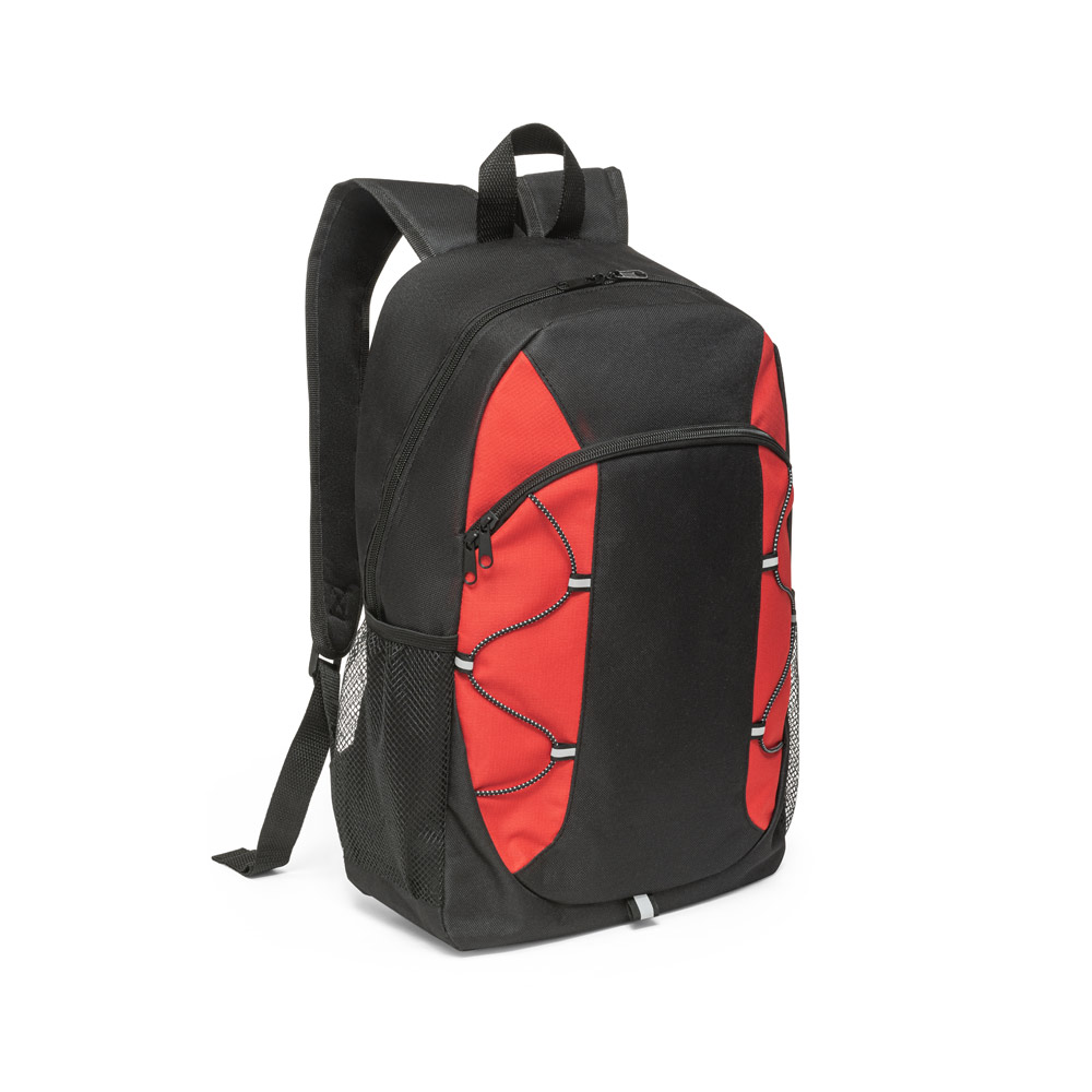 Mochila em 600D com detalhes em ripstop colorido 16 L