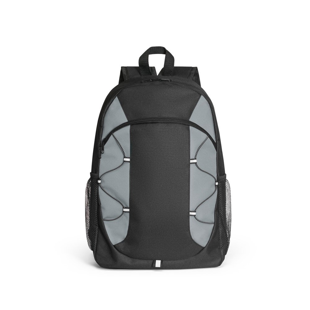 Mochila em 600D com detalhes em ripstop colorido 16 L