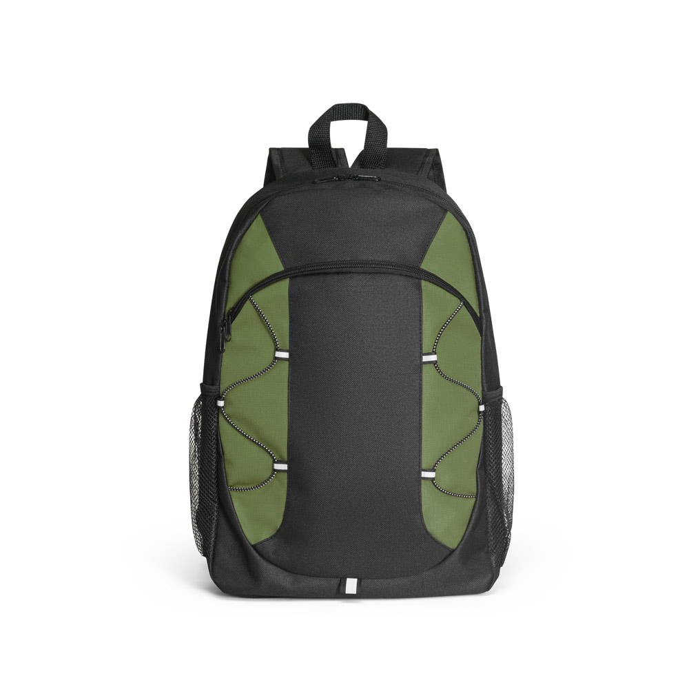 Mochila em 600D com detalhes em ripstop colorido 16 L