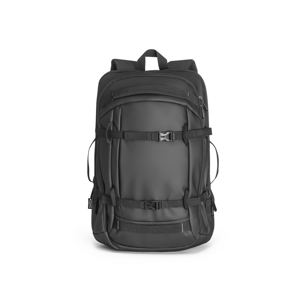 Mochila para notebook em 900D poliéster reciclado de alta densidade com revestimento resistente à agua 17'3" 21 L
