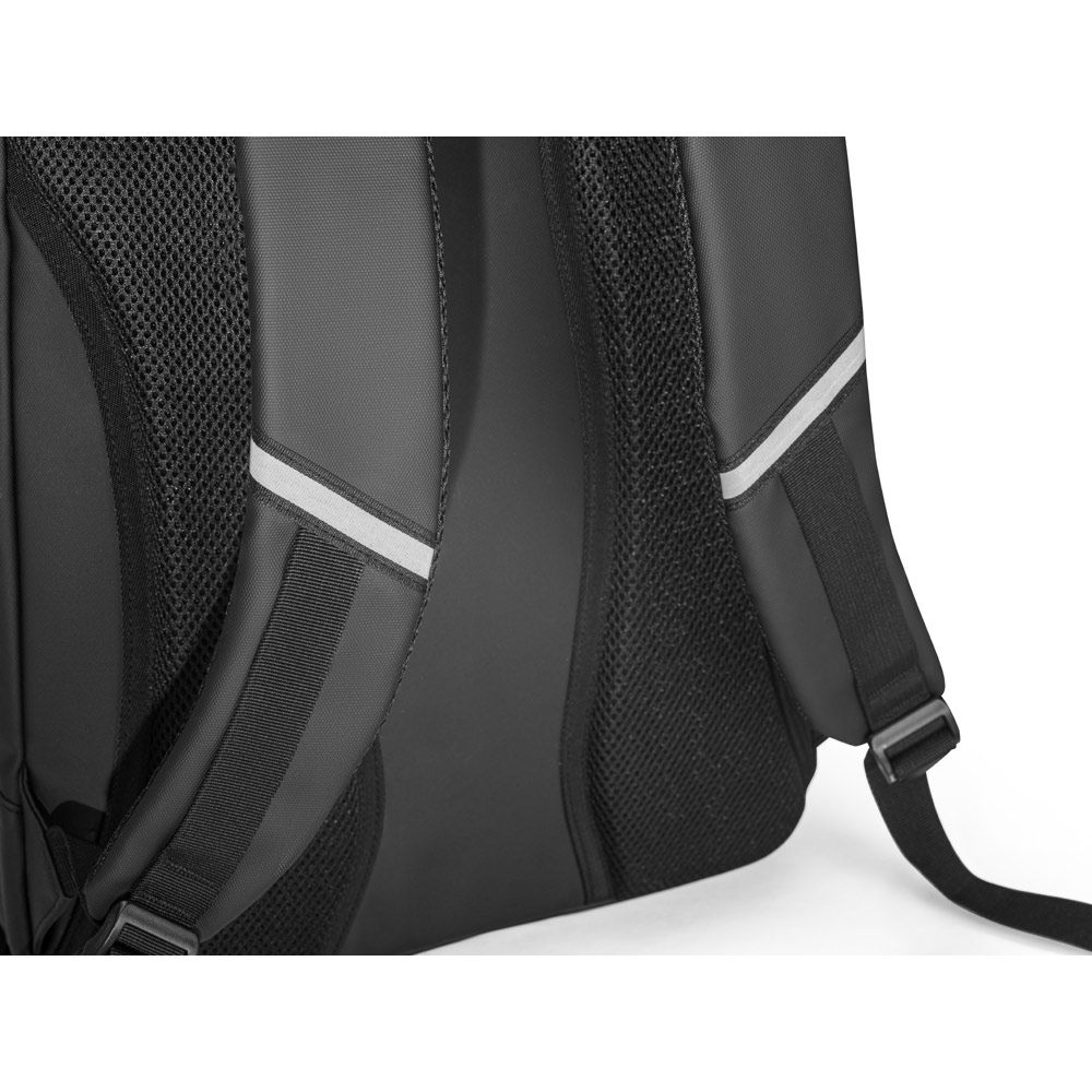 Mochila para notebook em 900D poliéster reciclado de alta densidade com revestimento resistente à agua 17'3" 21 L