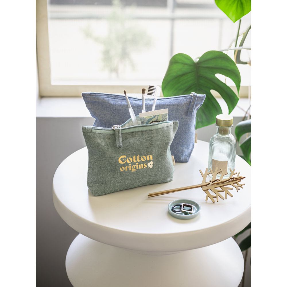 Bolsa multifunções em 70% algodão reciclado e 30% poliéster reciclado (140 g/m²)