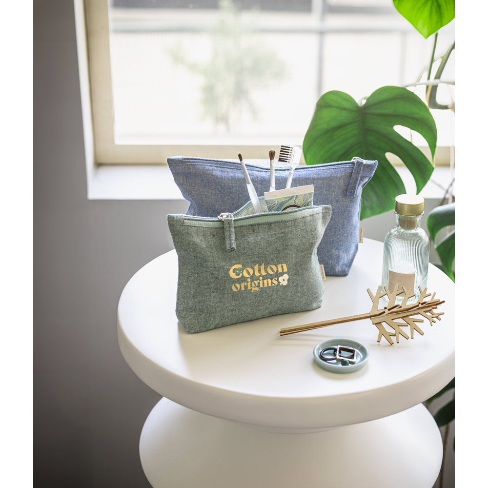 Bolsa multifunções em 70% algodão reciclado e 30% poliéster reciclado (140 g/m²)