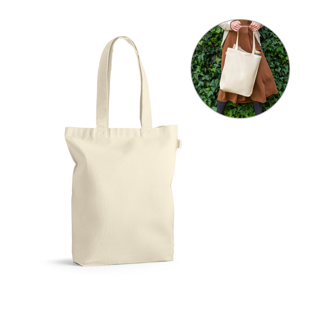 Sacola 100% algodão reciclado (220 g/m²)