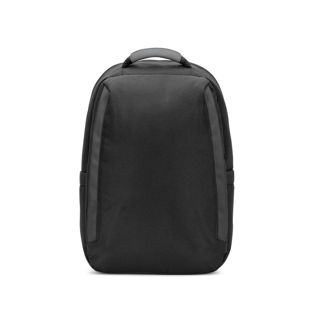 Mochila antirroubo, em poliéster reciclado 600D twill, resistente à água, e bolso para notebook 17'3" 20 L