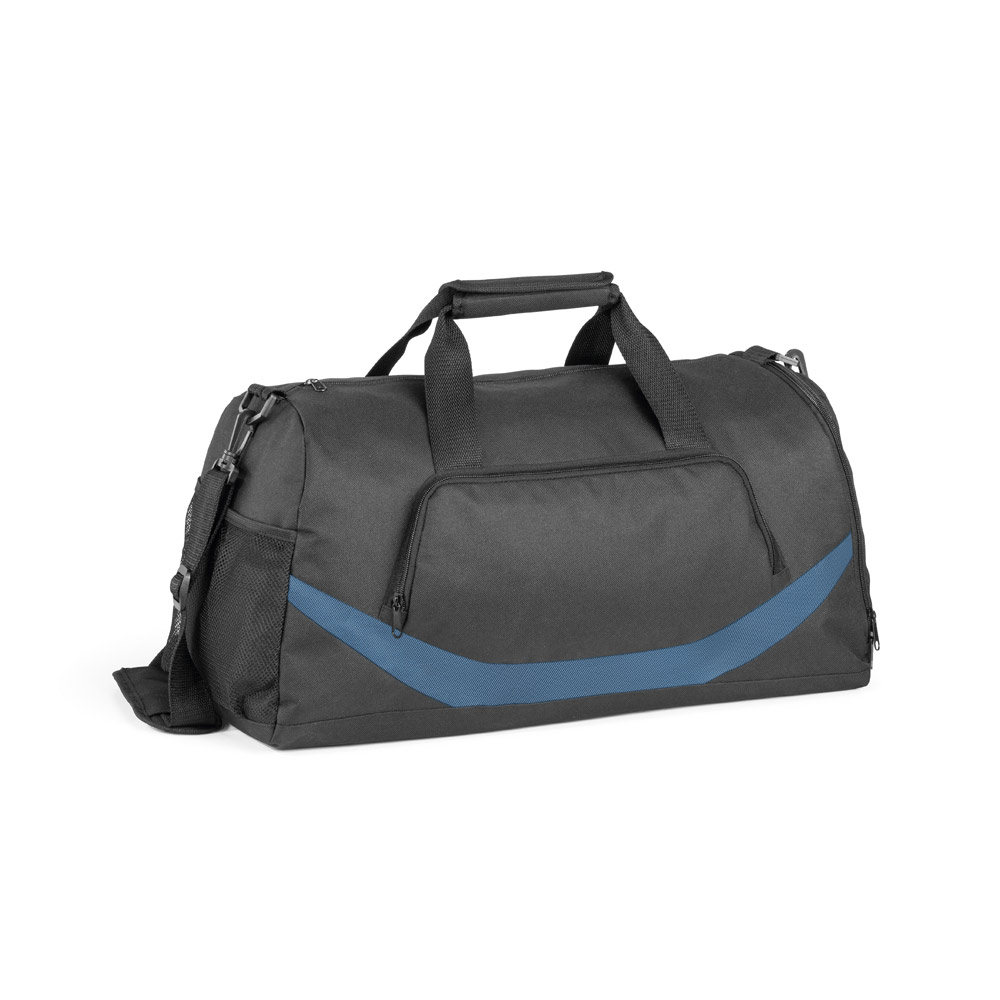 Bolsa esportiva em 300D e 1680D com fundo em placa semi-rígida 35 L