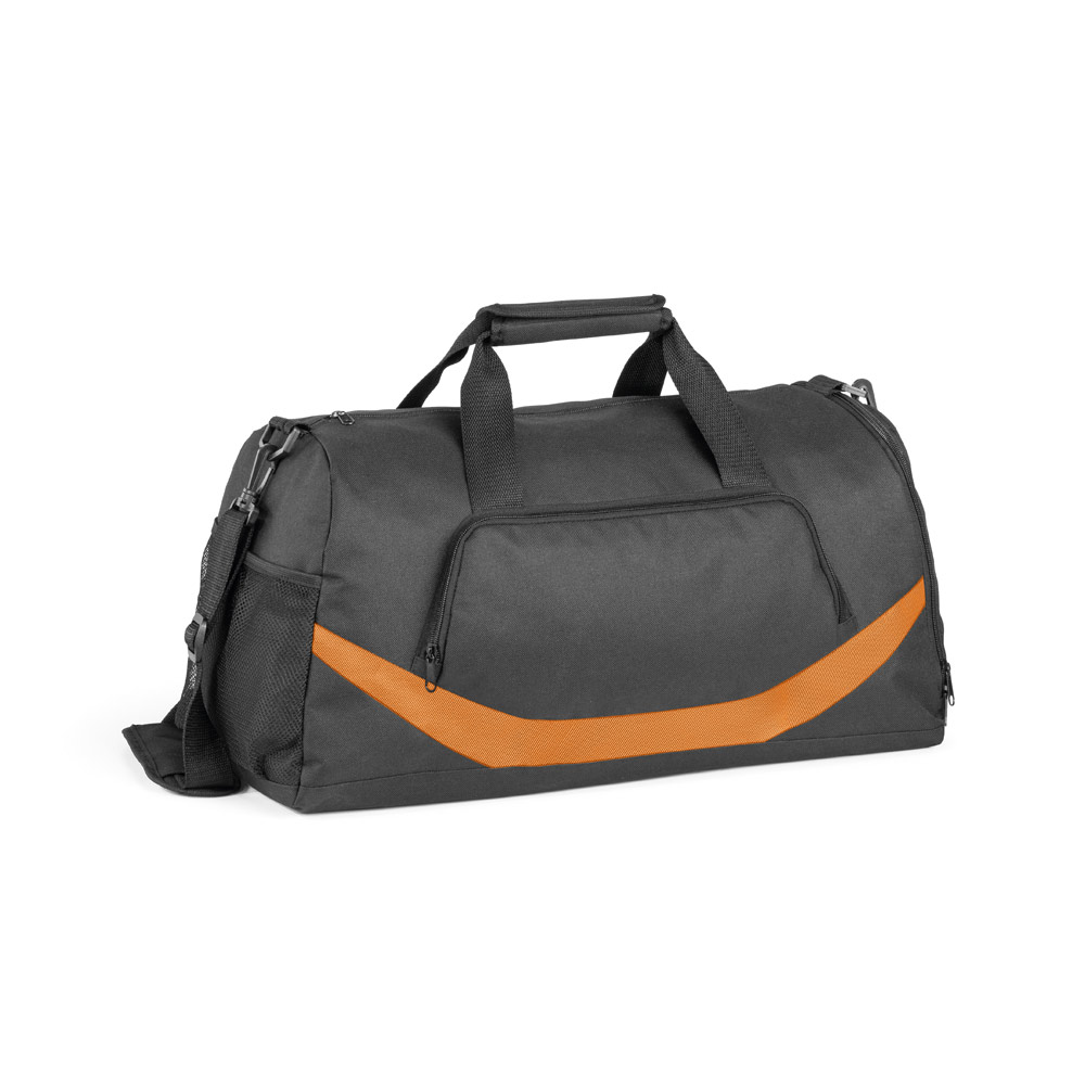 Bolsa esportiva em 300D e 1680D com fundo em placa semi-rígida 35 L