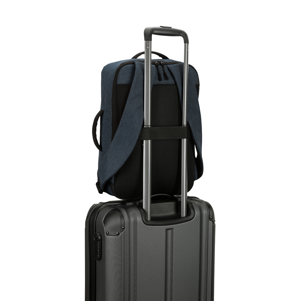 Mochila para notebook 15'6" em poliéster reciclado 300D de alta densidade 15 L