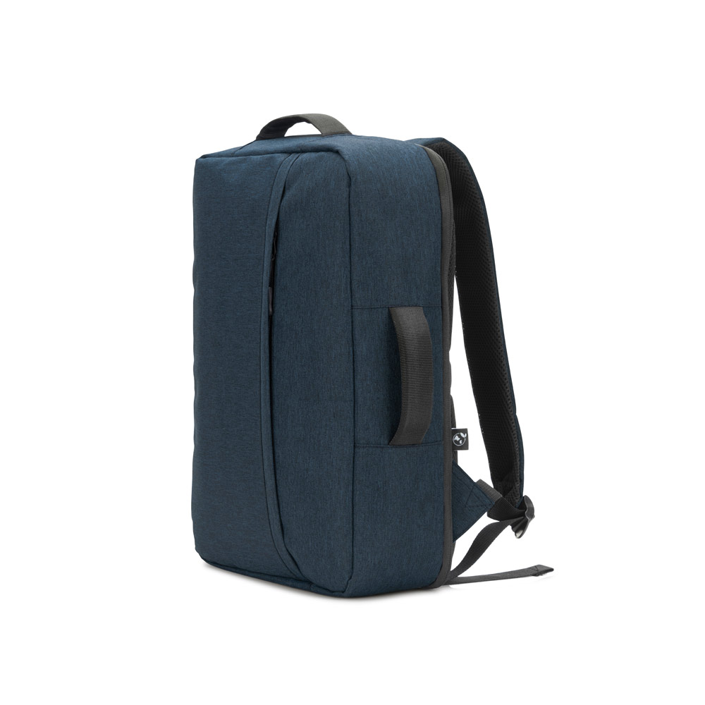 Mochila para notebook 15'6" em poliéster reciclado 300D de alta densidade 15 L