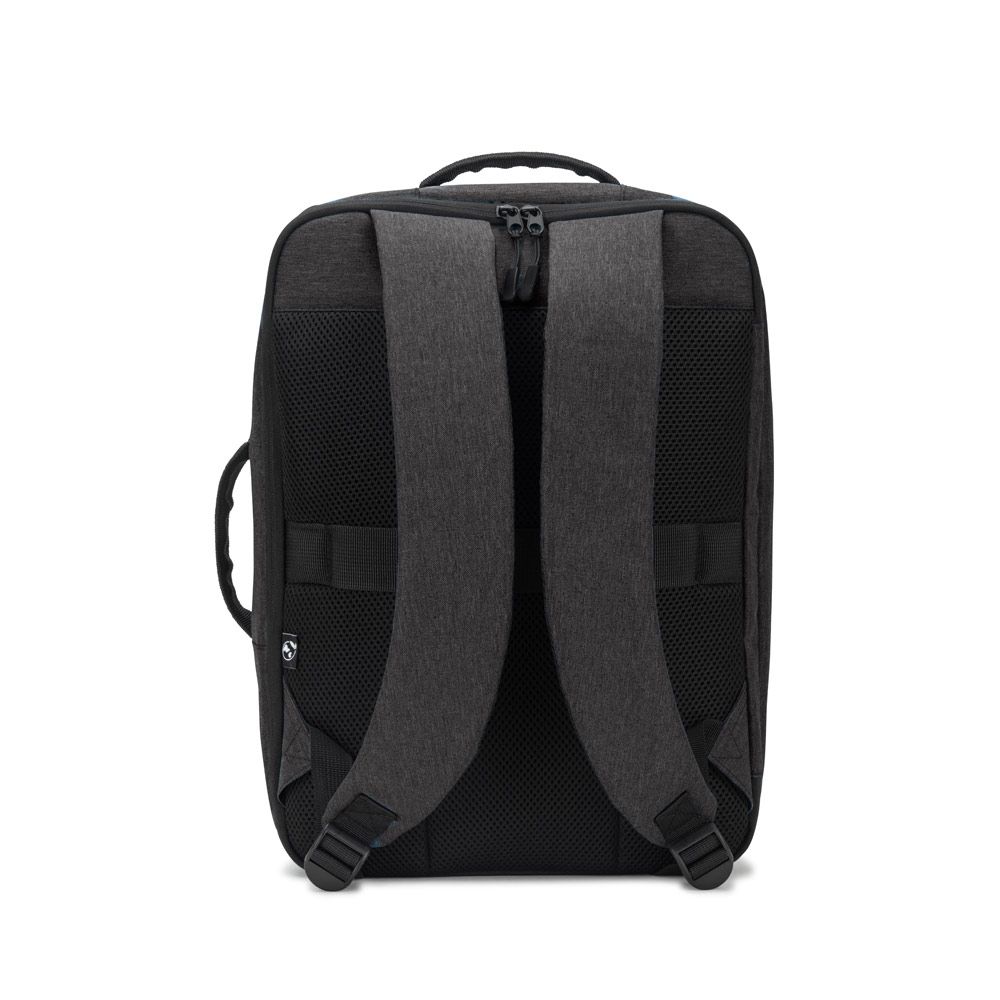 Mochila para notebook 15'6" em poliéster reciclado 300D de alta densidade 15 L