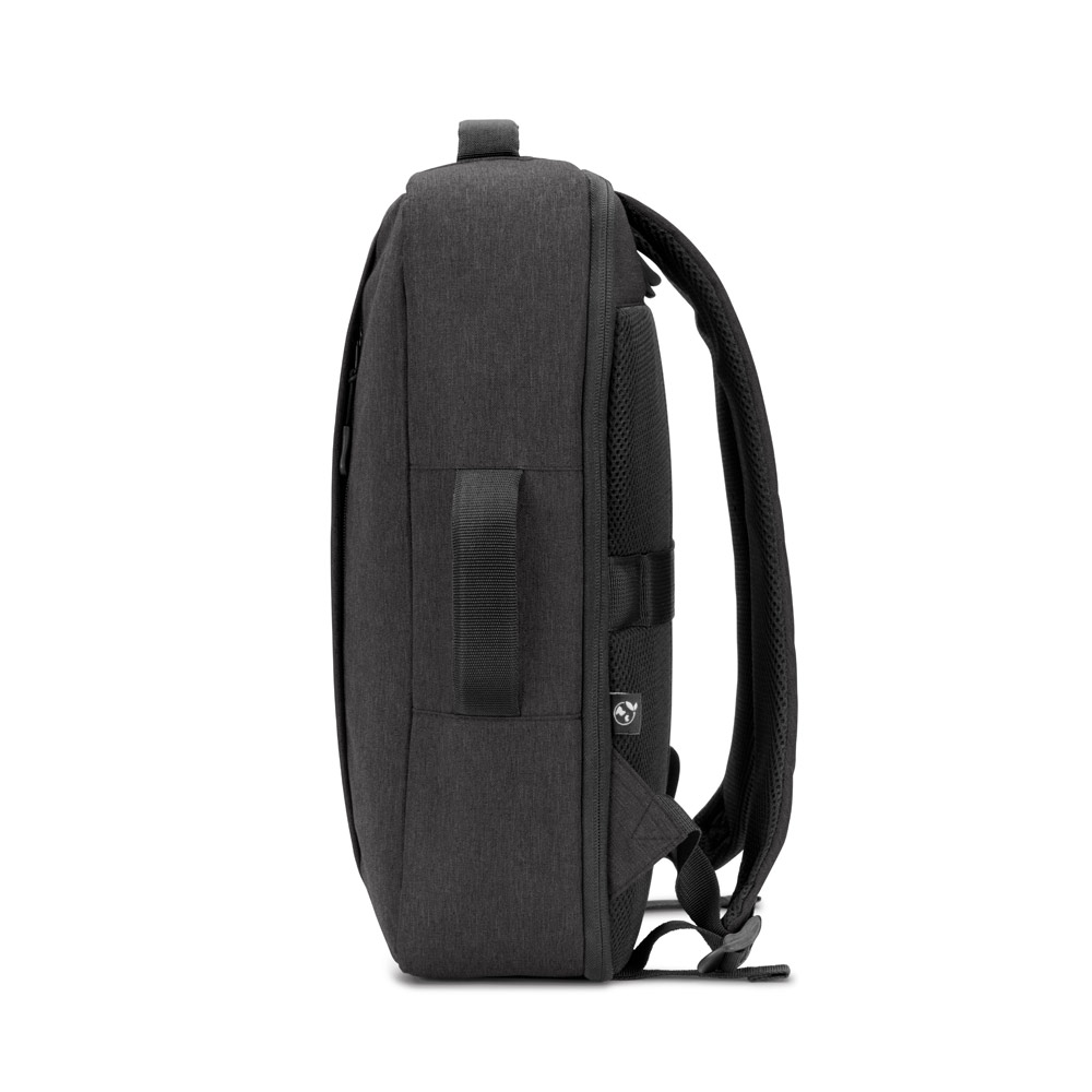 Mochila para notebook 15'6" em poliéster reciclado 300D de alta densidade 15 L