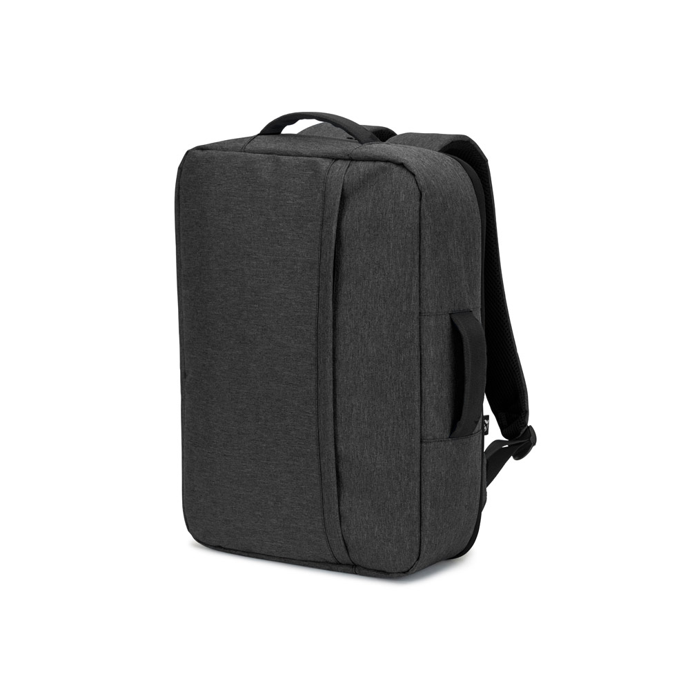 Mochila para notebook 15'6" em poliéster reciclado 300D de alta densidade 15 L