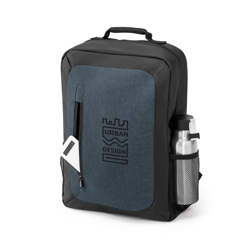 Mochila para notebook 15'6'' em 600D de alta densidade e 600D com revestimento resistente à água 10 L
