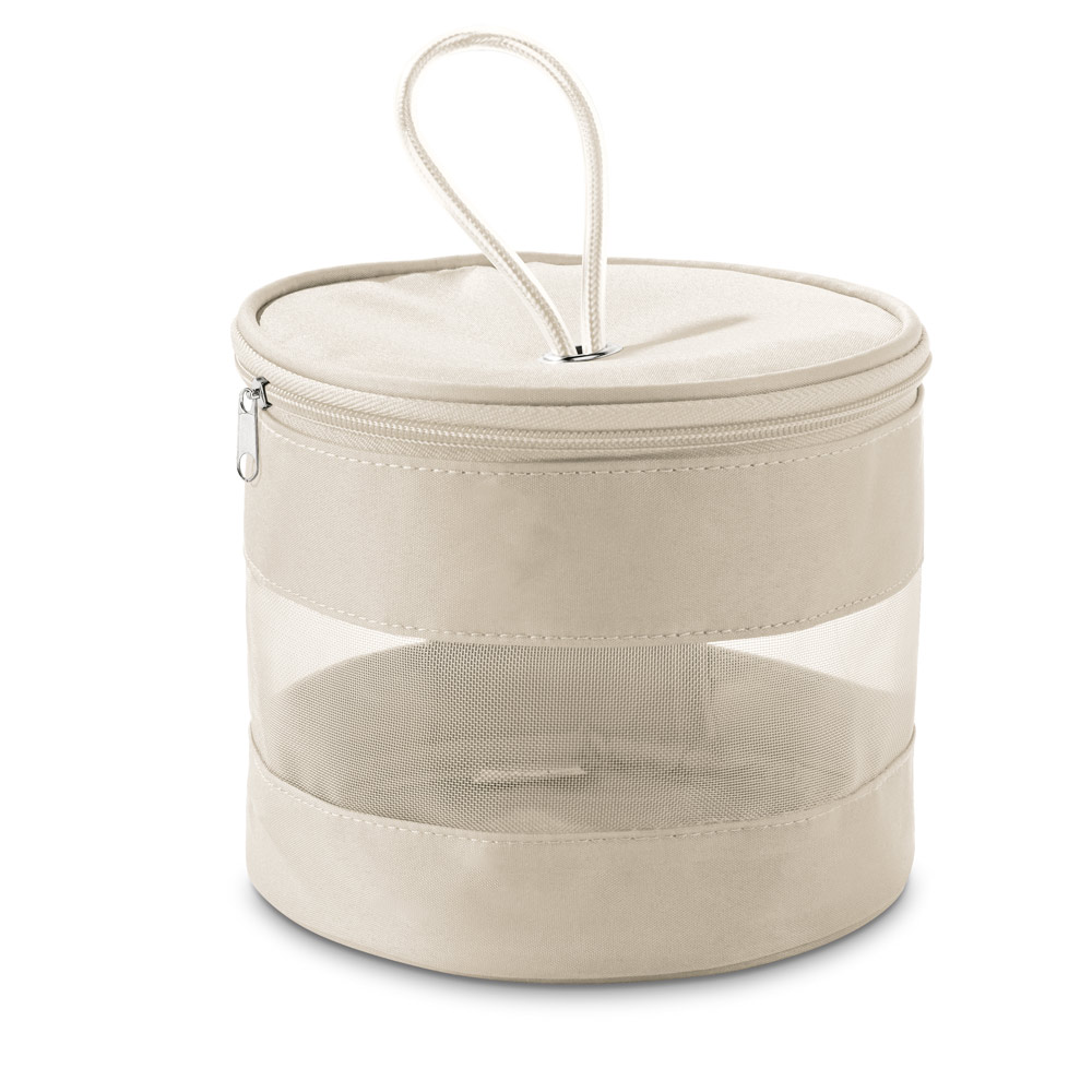 Bolsa de cosméticos em microfibra