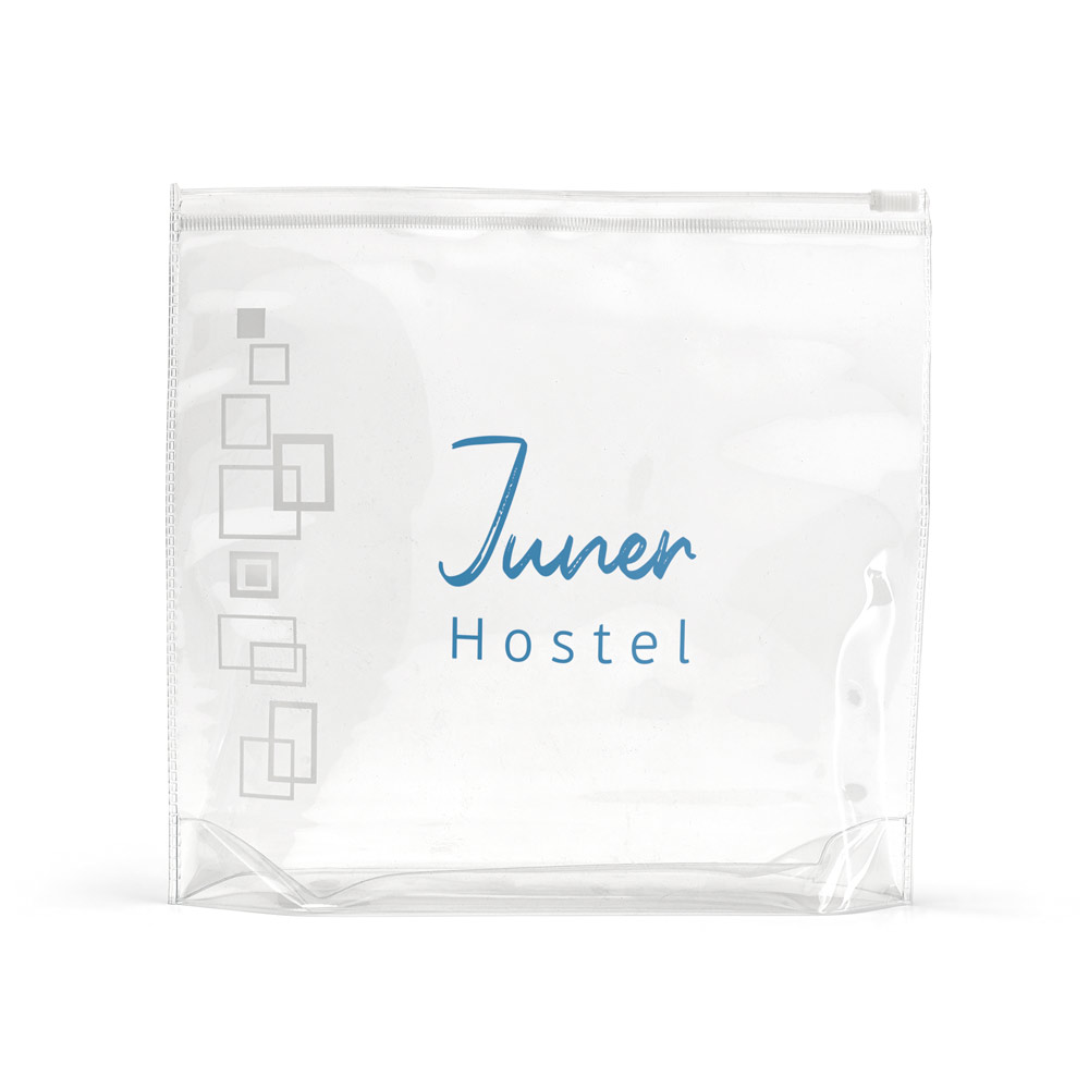 Bolsa de cosméticos hermética em PVC