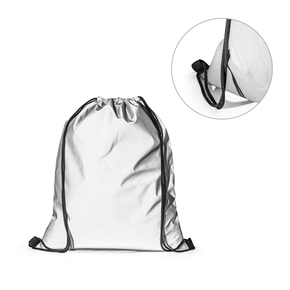 Sacola tipo mochila em poliéster (200 g/m²)