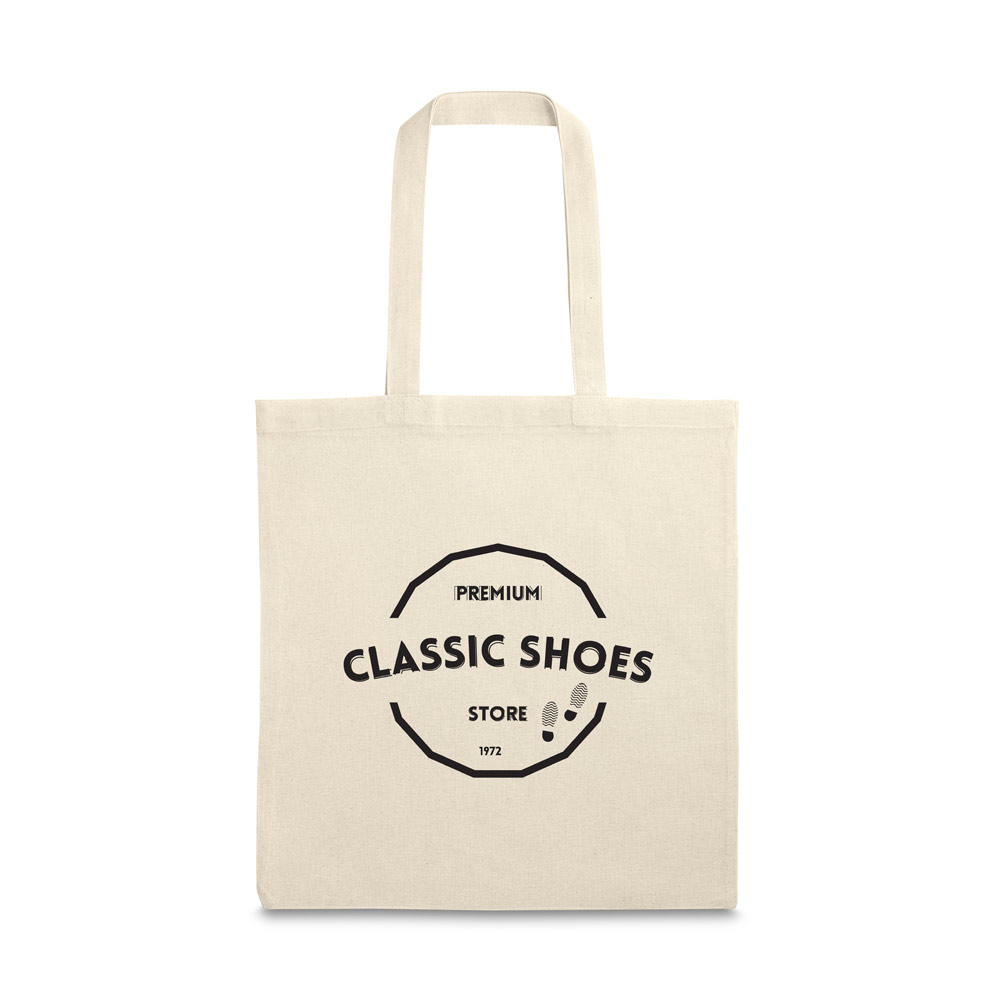 Sacola 100% algodão (140 g/m²)